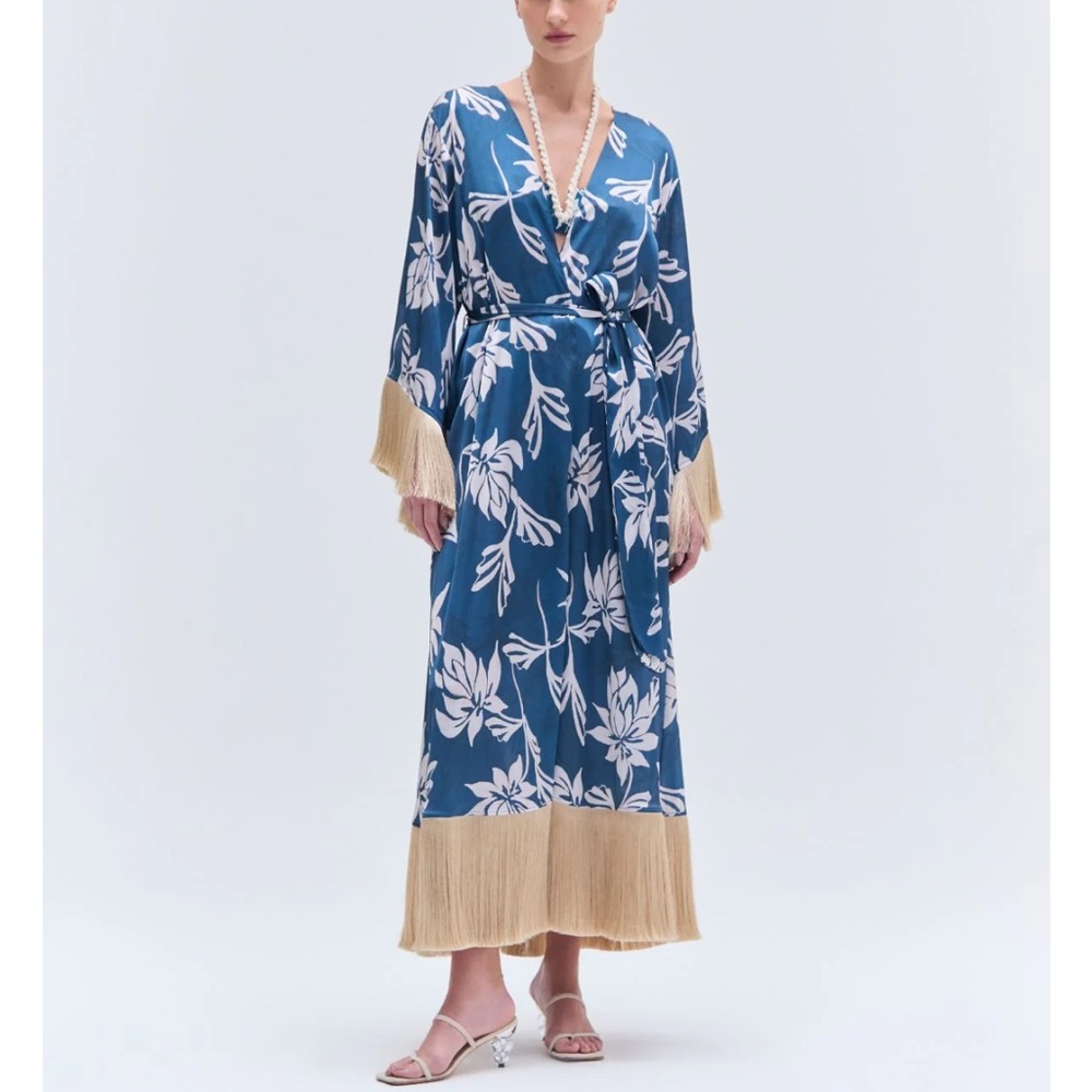 Patbo Bikini and Caftan Set, Size S - Picture 3 of 10